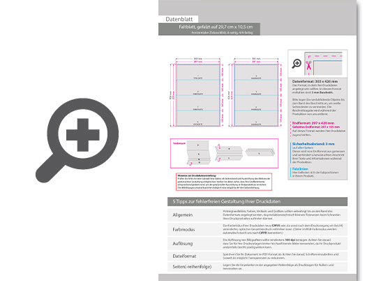 Product Bild faltblatt__gefalzt_auf_29_7_cm_x_10_5_cm__horizontaler_zickzackfalz__8-seitig
